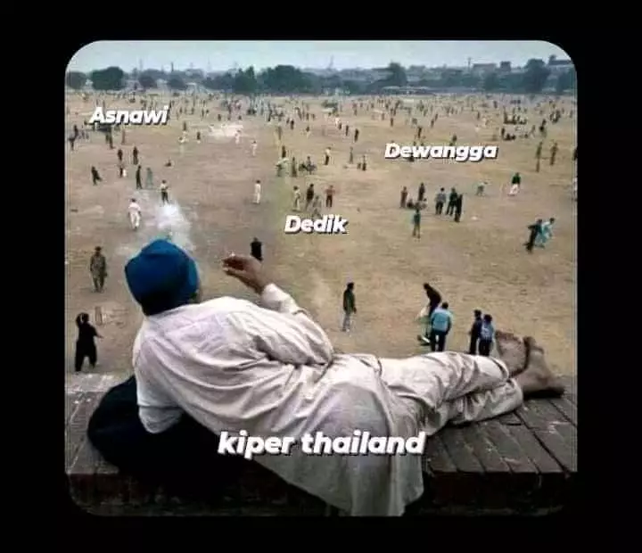 meme usai indonesia dibantai thailand © 2021 berbagai sumber