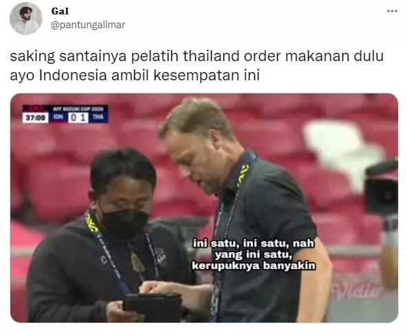 meme usai indonesia dibantai thailand © 2021 berbagai sumber