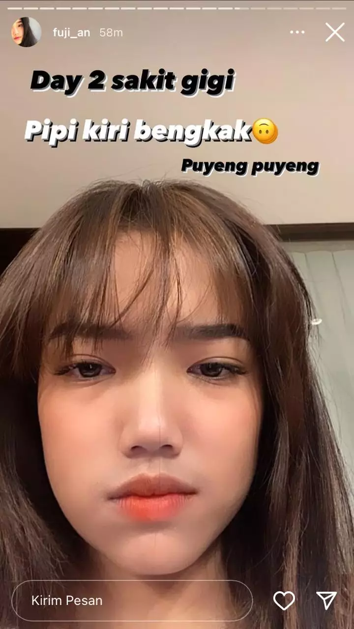 Momen Fuji liburan di Bali Instagram/@fuji_an Momen Fuji liburan di Bali Instagram/@fuji_an