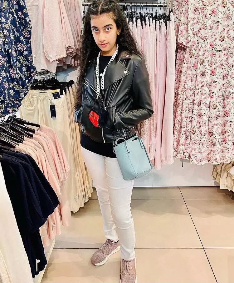 Potret gangga cilik terbaru Instagram/@ruh