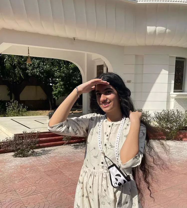 Potret gangga cilik terbaru Instagram/@ruh