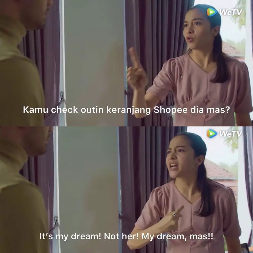 meme pelesetan serial Layangan Putus © berbagai sumber