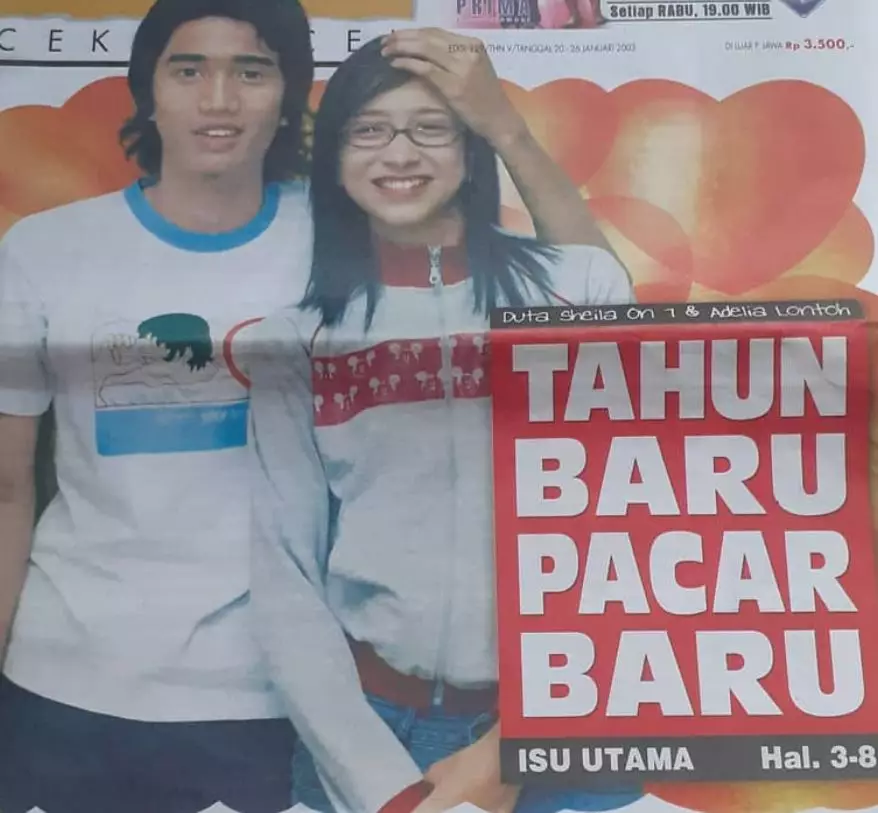 potret lawas musisi saat pacaran © instagram