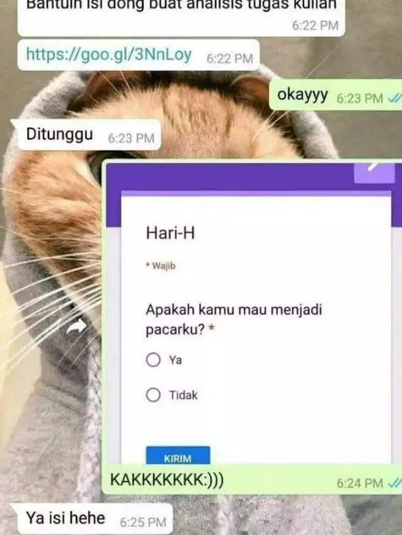 cara ungkapkan cinta bikin ngakak © 2021 berbagai sumber