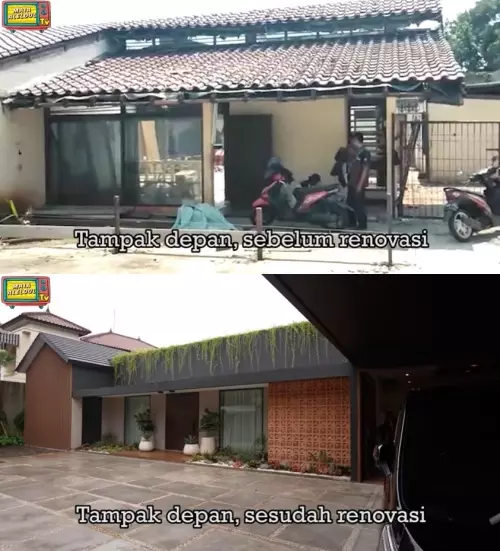Potret rumah Maia Estianty sebelum usai renovasi © YouTube Potret rumah Maia Estianty sebelum usai renovasi © YouTube