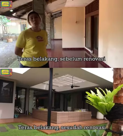 Potret rumah Maia Estianty sebelum usai renovasi © YouTube Potret rumah Maia Estianty sebelum usai renovasi © YouTube