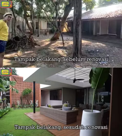 Potret rumah Maia Estianty sebelum usai renovasi © YouTube Potret rumah Maia Estianty sebelum usai renovasi © YouTube