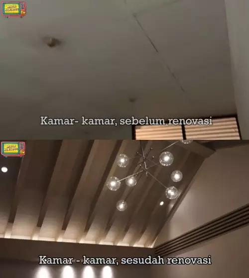 Potret rumah Maia Estianty sebelum usai renovasi © YouTube Potret rumah Maia Estianty sebelum usai renovasi © YouTube