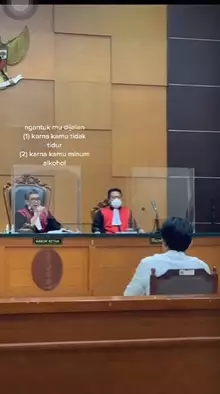 Sidang lanjutan, Gaga Muhammad kena semprot hakim pengadilan Berbagai sumber 