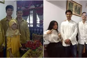 12 Potret kebersamaan Fuji dan keluarga dari masa ke masa, kompak