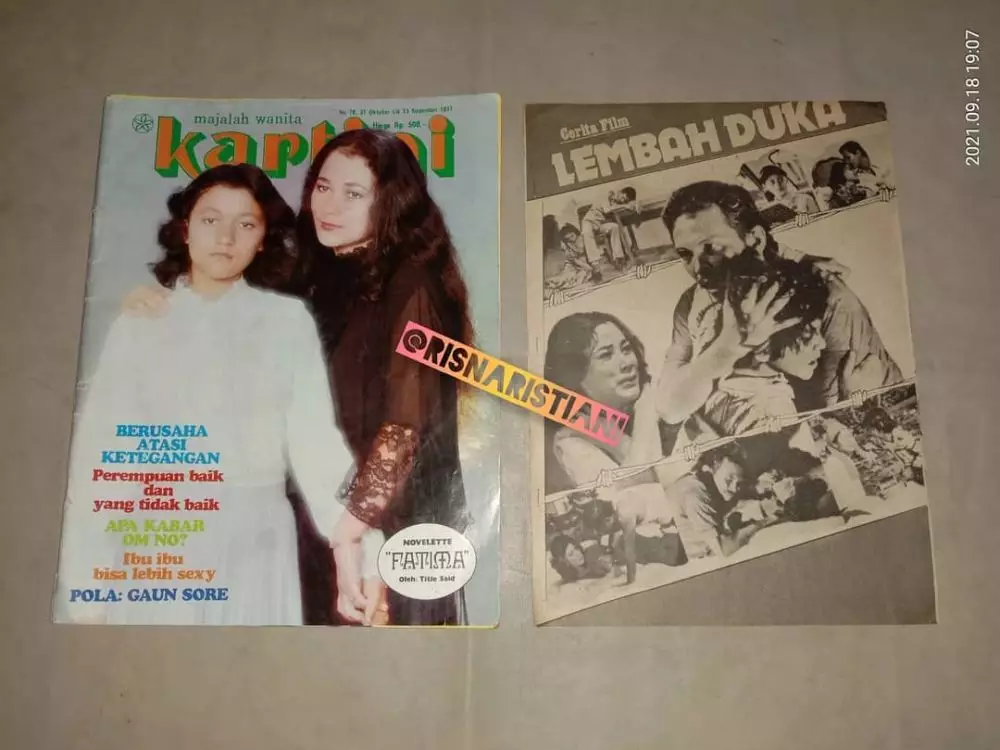 Almarhum Suzanna dan anaknya Instagram