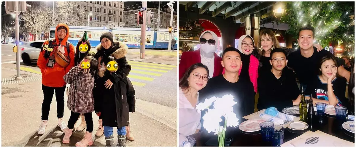 Momen 11 seleb rayakan tahun baru di luar negeri, nikmati musim dingin