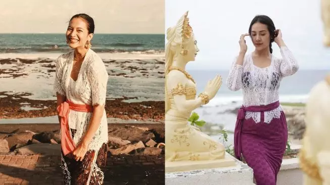 beda gaya Putri Marino dan Anya Geraldine © Instagram