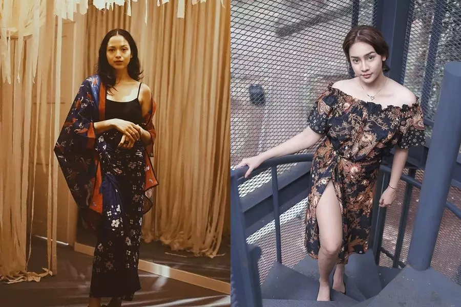 beda gaya Putri Marino dan Anya Geraldine © Instagram