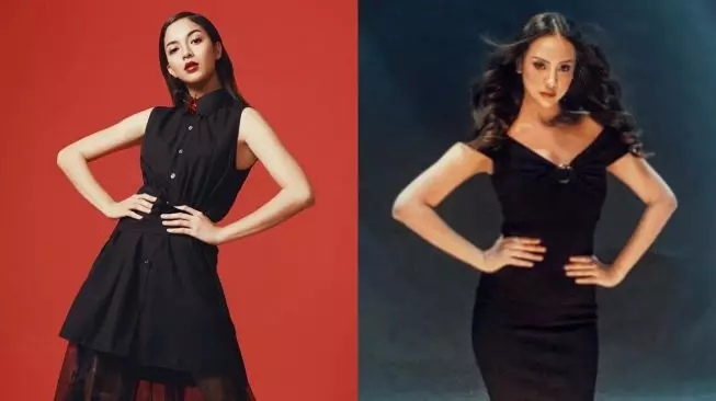 beda gaya Putri Marino dan Anya Geraldine © Instagram