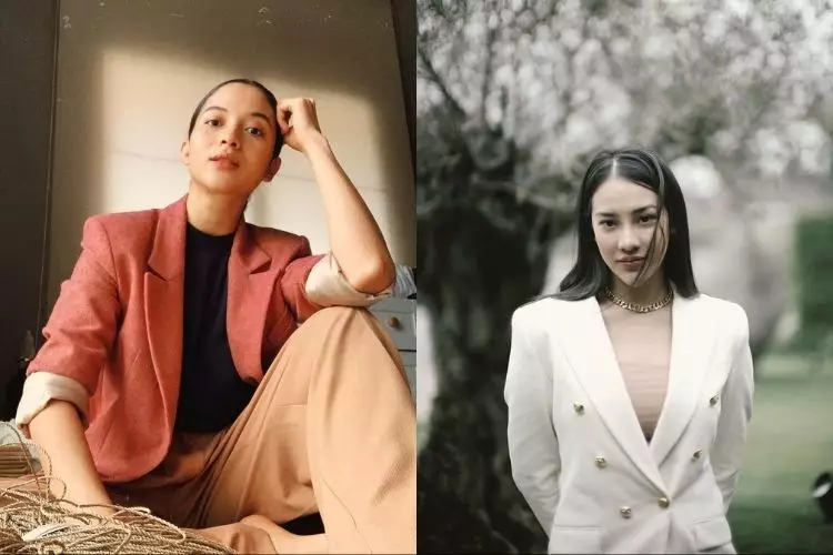 beda gaya Putri Marino dan Anya Geraldine © Instagram