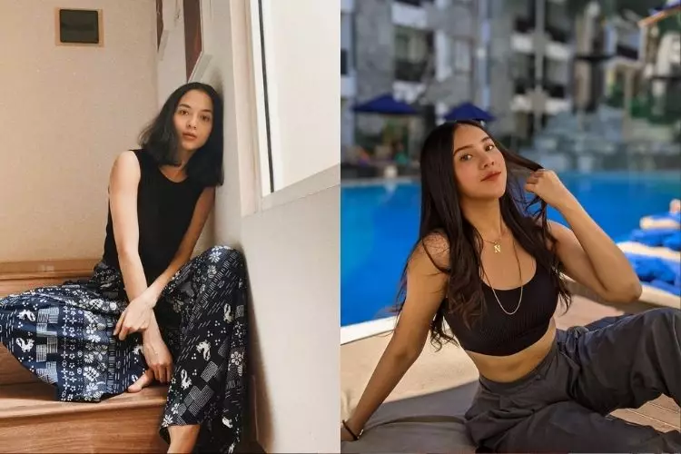 beda gaya Putri Marino dan Anya Geraldine © Instagram