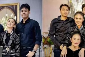 11 Momen perayaan tahun baru Yuni Shara & keluarga, mewah di rumah KD