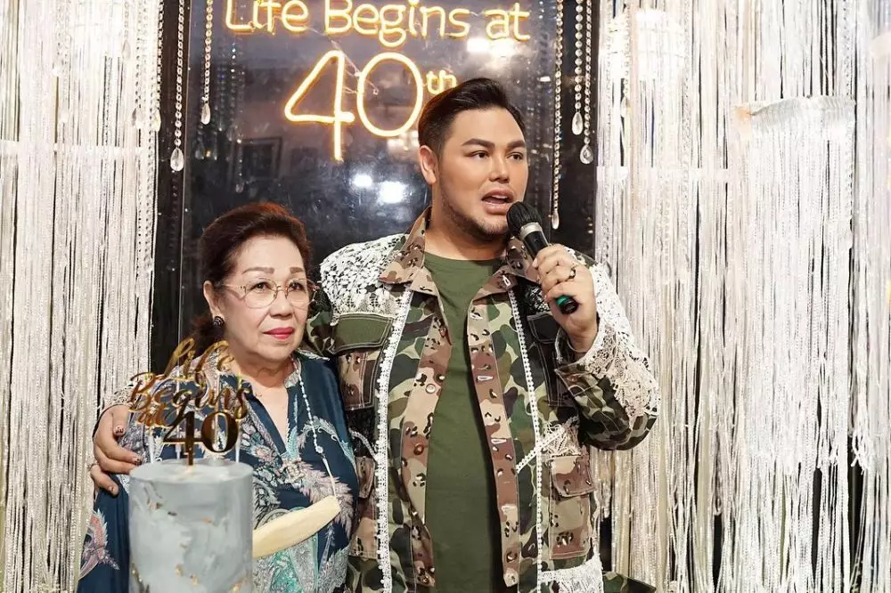 potret ulang tahun ivan gunawan ke-40 © instagram