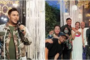 11 Potret ulang tahun Ivan Gunawan ke-40, hias rumah penuh bunga