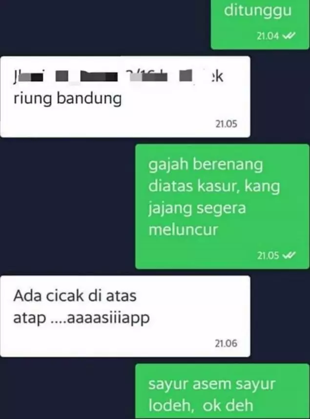 driver ojek online ajak adu pantun © 2022 instagram.com