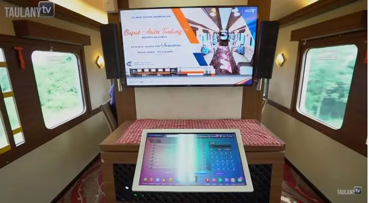  kereta api yang disewa andre taulany © YouTube