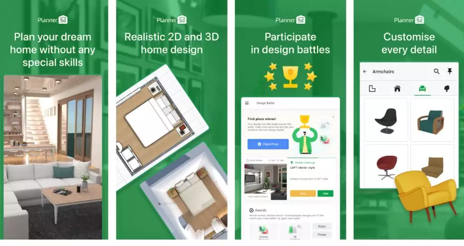 Aplikasi desain rumah gratis © 2022 brilio.net