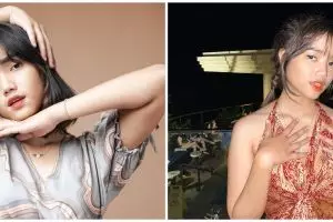 Biasa tampil boyish, begini 9 potret anggun Fuji pakai dress