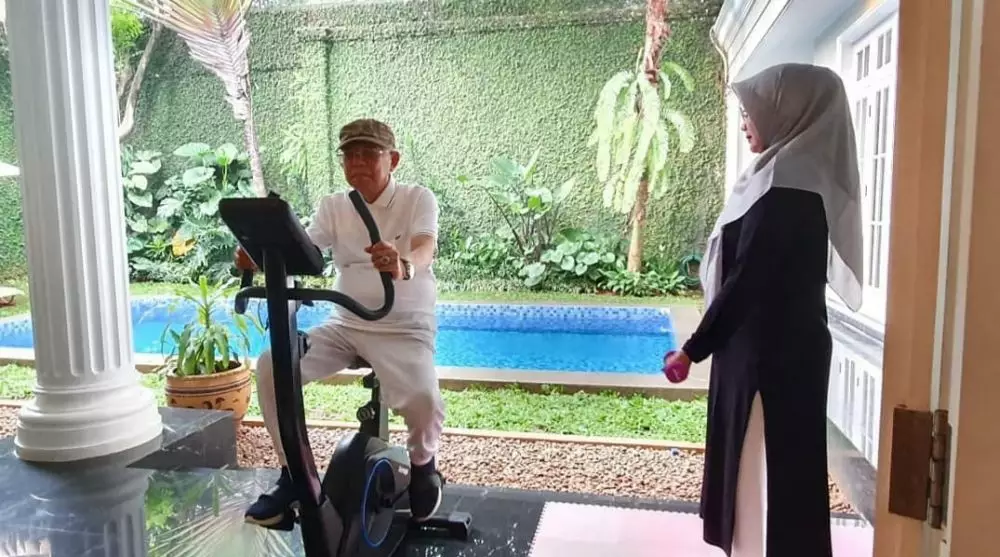 Bugar di usia 78 tahun, ini 5 rahasia sehat ala Wapres Ma'ruf Amin  berbagai sumber