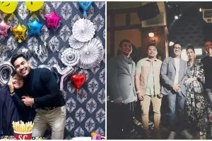 Momen ultah 9 presenter pria, dekorasi Ivan Gunawan kristal mewah