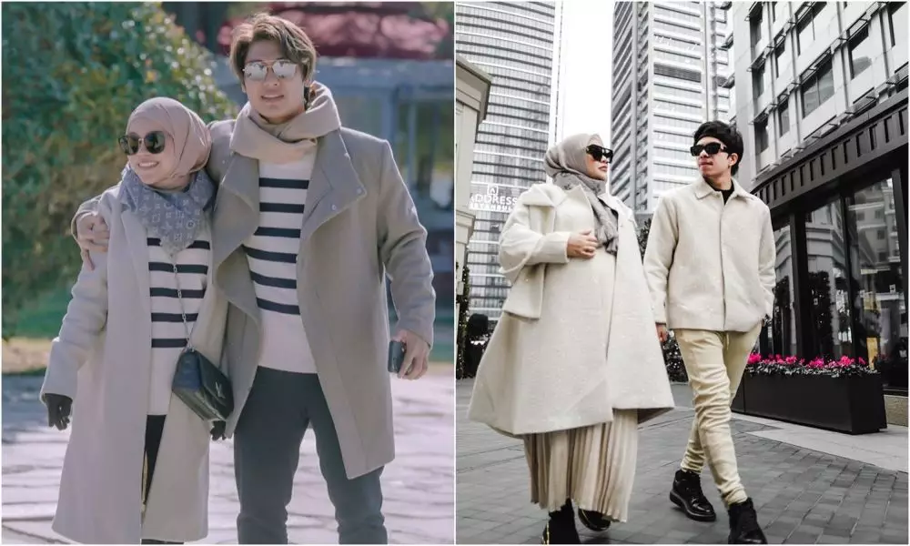 beda gaya Lesty Kejora & Aurel Hermansyah di Turki Berbagai sumber  beda gaya Lesty Kejora & Aurel Hermansyah di Turki Berbagai sumber