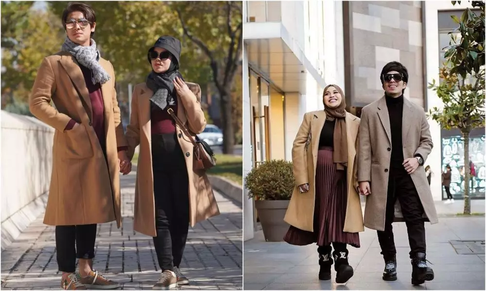 beda gaya Lesty Kejora & Aurel Hermansyah di Turki Berbagai sumber  beda gaya Lesty Kejora & Aurel Hermansyah di Turki Berbagai sumber