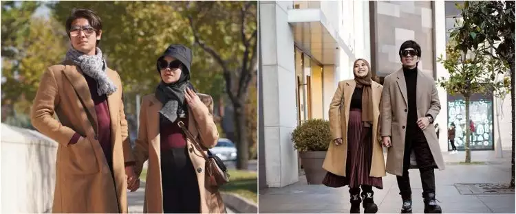 Nikmati babymoon, 9 beda gaya Lesty Kejora & Aurel Hermansyah di Turki