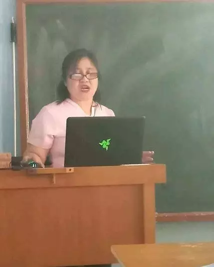 penampakan lucu di ruang kelas © Instagram