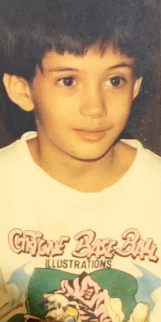 masa kecil pemain layangan putus © instagram masa kecil pemain layangan putus © instagram
