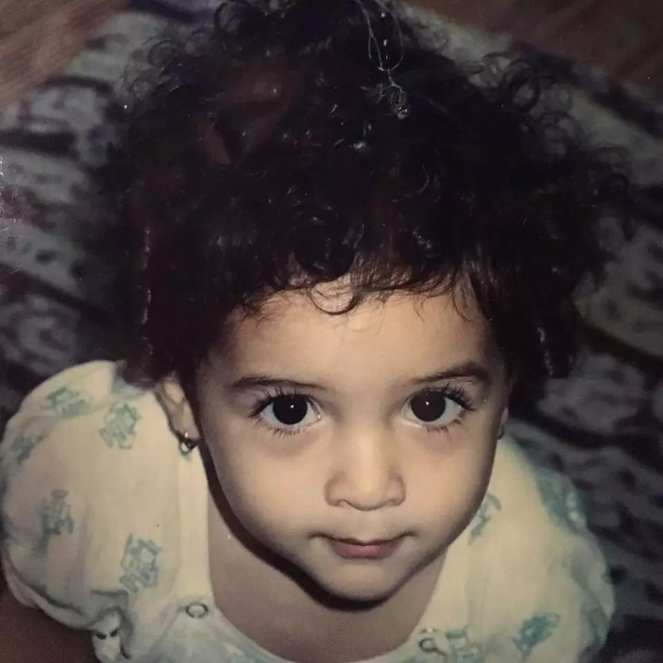 masa kecil pemain layangan putus © instagram masa kecil pemain layangan putus © instagram