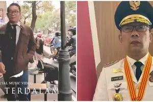 Parodikan klip Noah 'Yang Terdalam', gaya Ridwan Kamil bikin ngakak