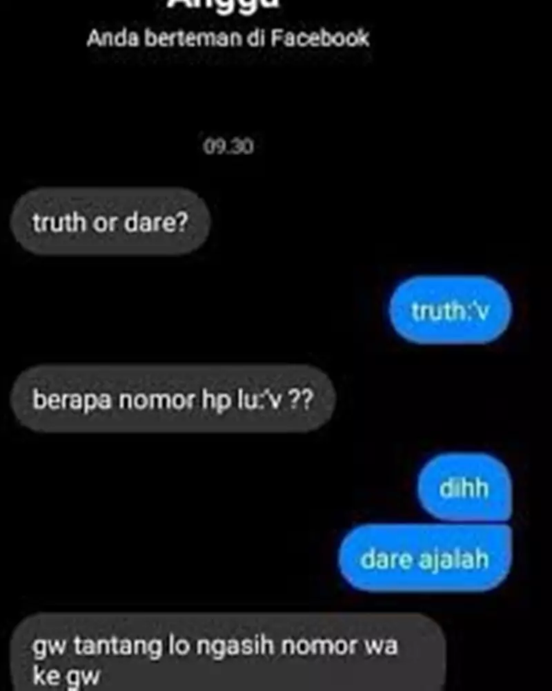 ngasih tahu nomor WA ke teman lucu © berbagai sumber