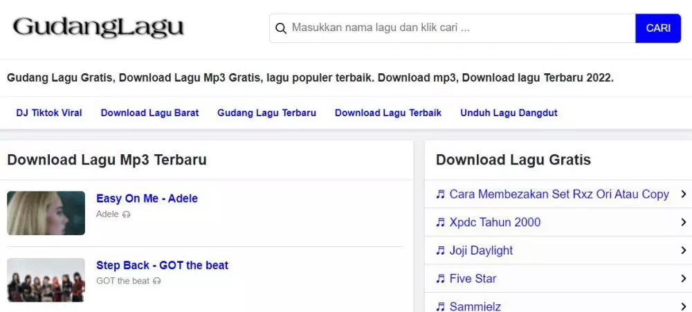 Cara download lagu di Google Chrome © 2022 brilio.net