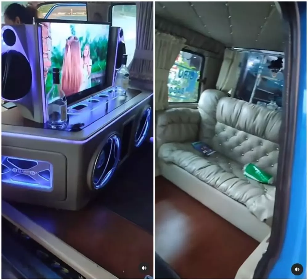 mobil interior canggih © Instagram