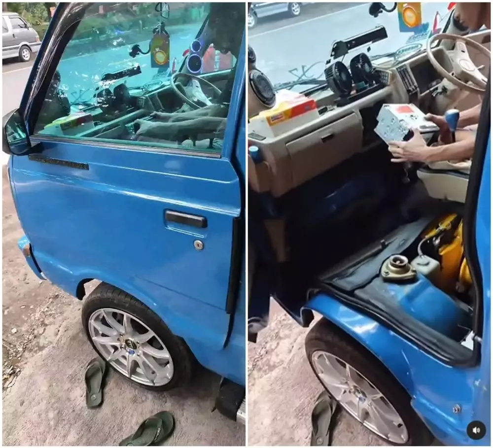 mobil interior canggih © Instagram