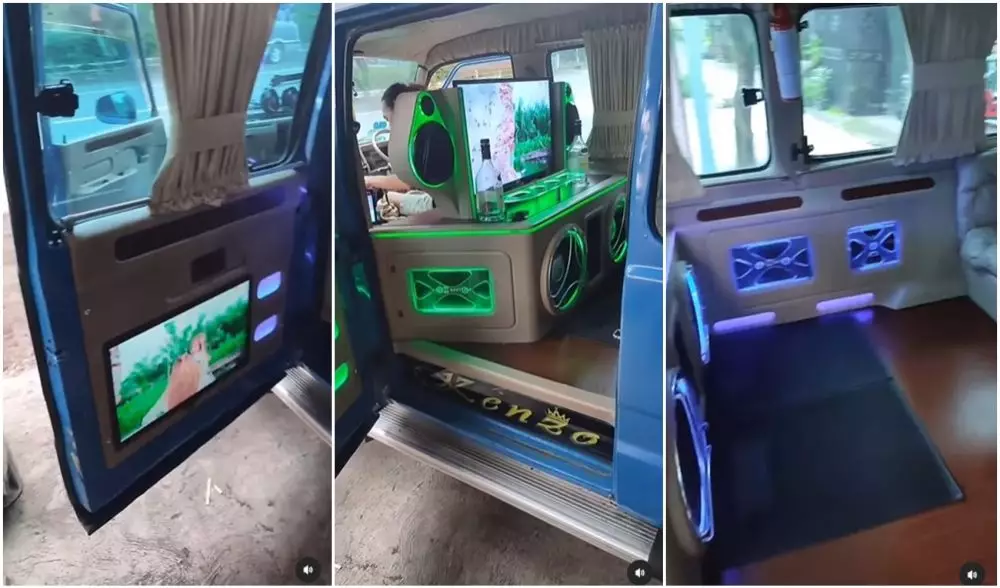 mobil interior canggih © Instagram