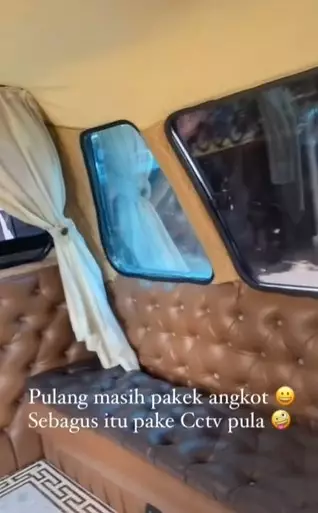 potret angkot mewah © TikTok potret angkot mewah © TikTok