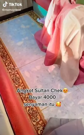 potret angkot mewah © TikTok potret angkot mewah © TikTok