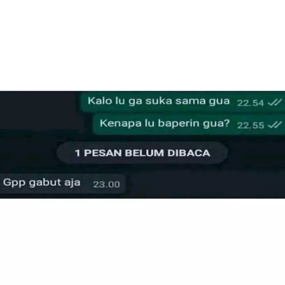 chat maksa mau pacaran geregetan © Instagram chat maksa mau pacaran geregetan © Instagram