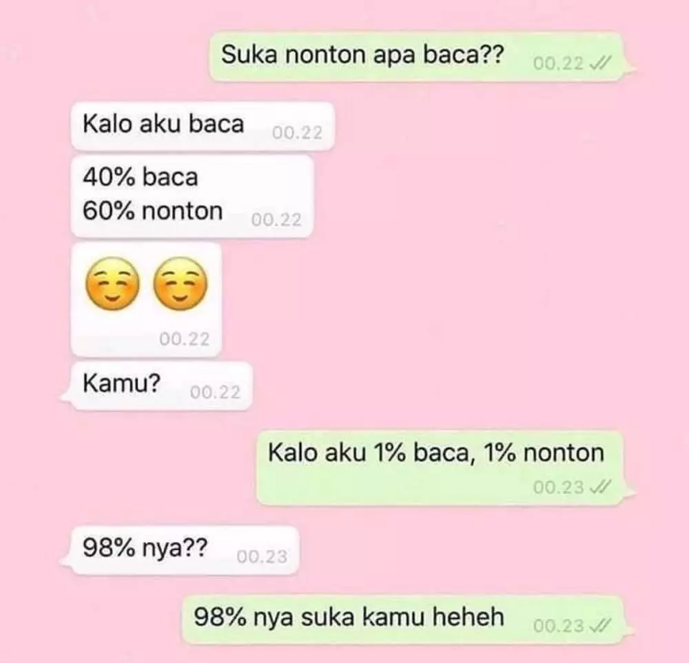 chat maksa mau pacaran geregetan © Instagram chat maksa mau pacaran geregetan © Instagram