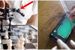 13 Momen lucu orang nggak mau kalah, idenya ada-ada aja