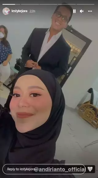 Lesty Kejora kembali syuting usai melahirkan Berbagai sumber
