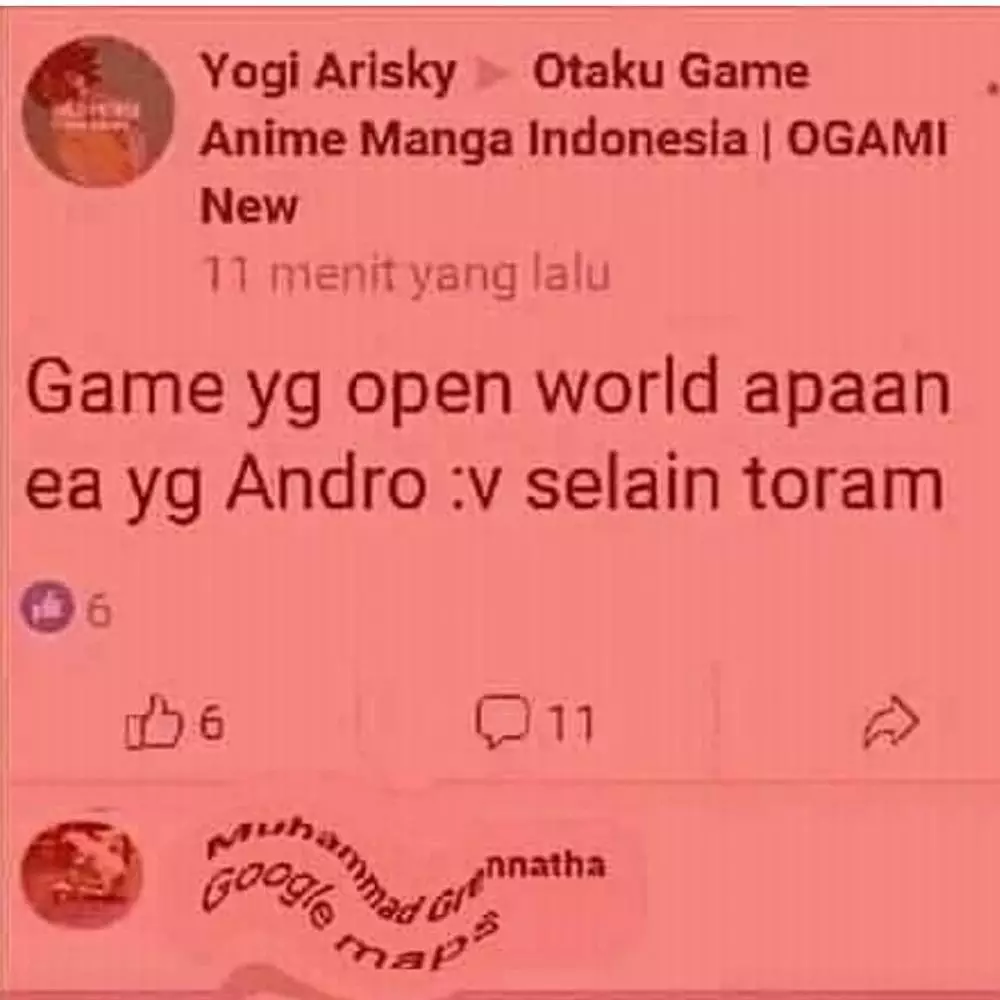 status mau curhat jadi lucu sendiri © Instagram