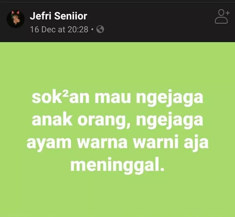 status mau curhat jadi lucu sendiri © Instagram